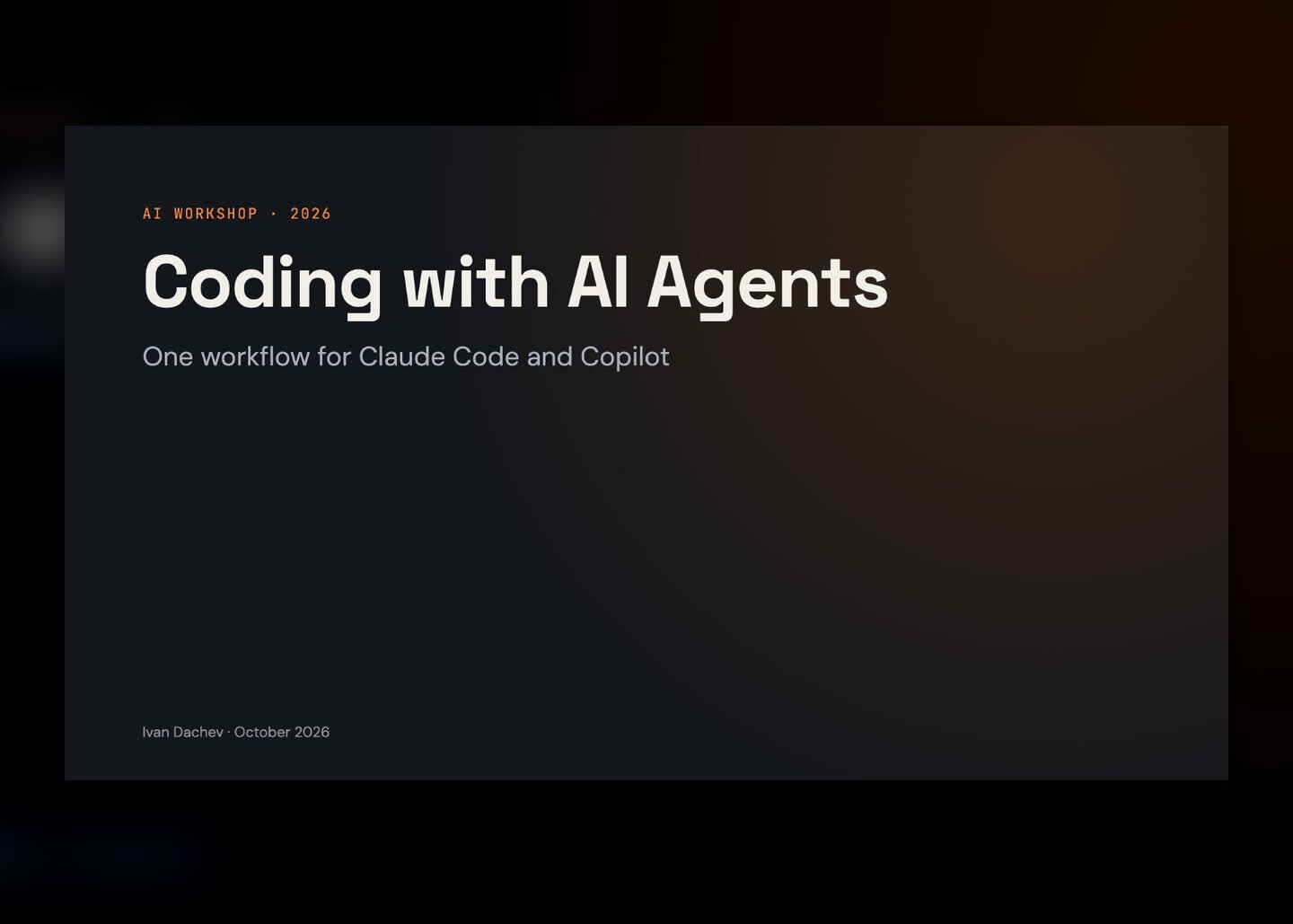 Coding with AI Agents